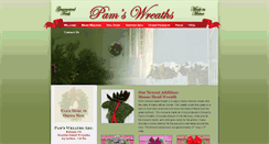 Desktop Screenshot of pamsmainewreaths.com